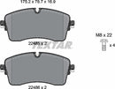 Textar Brake Pad Set - 2248501