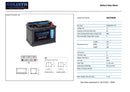 Goliath 60Ah 680A AGM Start Stop Battery - G027AGM