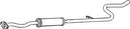 Klarius CN530L - Box With Centre Pipe  - Fits Citroen 1.6i