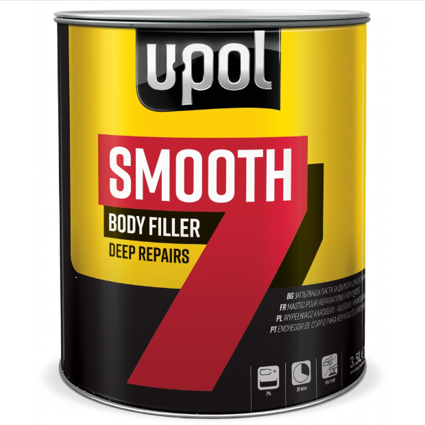 U-Pol Smooth Body Filler 3L - UPOSM/7