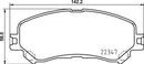Mintex Brake Pad Set fits -Renault MDB3890 (also fits other vehicles)