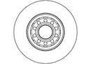 Disctech Brake Disc (Single) - Fits Audi - ABD2102 - Front Axle