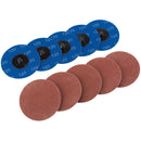 Draper ALU-Oxide Disc 75mm 120g(10pk) - 75617