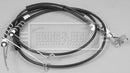 Borg & Beck Handbrake Cable - Rear - BKB2754