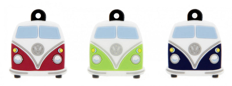 VW T1 Bus Key Covers 3-Pc Set In Blister Packaging