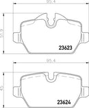 Mintex Brake Pad Set fits -BMW MDB2681 (also fits other vehicles)