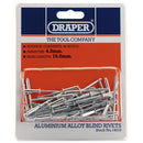 Draper 4x15.8MM Rivet(50 PER Card) - 14010