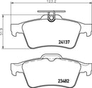 Mintex Brake Pad Set fits -Citroën Ford Jaguar Mazda Renault Vauxhall Volvo MDB2686 (also fits other vehicles)