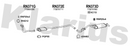 Klarius RN371G - Front Pipe  - Fits Renault Clio 1.9D