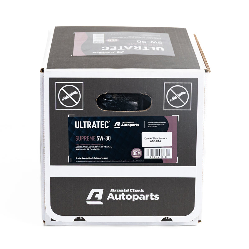 Ultratec Supreme C3 LS 5W30 - Bag in Box 20 Litre Engine Oil