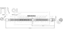 Borg & Beck Brake Hose - BBH9083