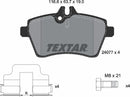 Mercedes-Benz, Brake Pad Set - Textar 2407701