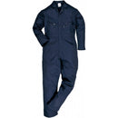 Portwest Polycotton Zip Coverall - Navy - X Large (Tall) - C813NATXL