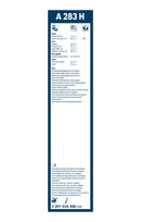 Bosch Rear Wiper Blade - 280mm - A283H