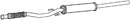 Klarius BM461T - Box With Centre Pipe  - Fits Mini Clubman Cooper 1.6i
