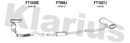 Klarius FT1030E - Front Pipe  - Fits Chrysler Jeep Renegade 2.0CRD