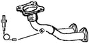 Klarius 301945 - Front Pipe For Cat  - Fits Audi A3 1.8T