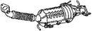 Klarius 390458 - Diesel Particulate Filter  - Fits Nissan Note 1.5dCi