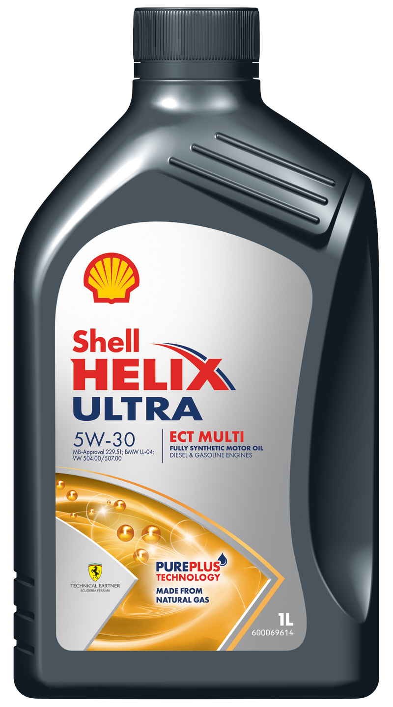 Multifunction Oil Shell Helix Ultra ECT MULTI 5W30 - 1L engine oil | Arnold Clark Autoparts