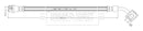 Borg & Beck Brake Hose - BBH8933