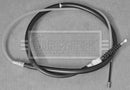 Borg & Beck Brake Cable LH & RH - BKB3601 fits VW Beetle Spyder 12-