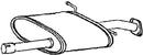 Klarius HY123K - Box With Centre Pipe  - Fits Hyundai Santa Fe 2.0TD