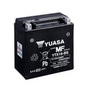 Yuasa 12V Maintenance Free VRLA Motorbike Battery - YTX16-BS(CP) - 4 Year Warranty