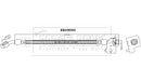 Borg & Beck Brake Hose - BBH9050