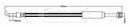 Borg & Beck Brake Hose  - BBH8806 fits 3,6 Saloon & Estate 2013-