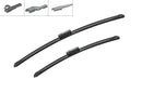 Bosch Aerotwin MultiClip Set of Front Wiper Blades - 600/475mm - AM980S