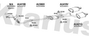 Klarius AU415B - Centre Pipe  - Fits Audi A4 1.8i