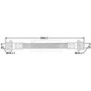 Borg & Beck Brake Hose  - BBH7147 fits Nissan Primera (P11)
