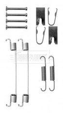 Borg & Beck Fitting Kit -  Shoes  - BBK6344 fits Nissan Micra,Renault Clio 03-