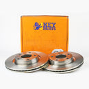 Key Parts Brake Disc (Pair)  - KBD4066