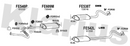 Klarius FE540P - Front Pipe  - Fits Ford Transit 2.5TD