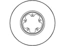 Disctech Brake Disc (Single) - Fits Ford, Jeep - ABD2046 - Front Axle