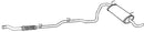 Klarius FT788D - Box With Tail Pipe  - Fits Fiat Panda 1.2i