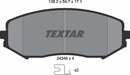 Suzuki, Brake Pad Set - Textar 2434601