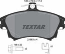 Textar Brake Pad Set - 2198302