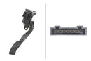 HELLA 6PV 008 376-711 Sensor, accelerator pedal position - for left-hand drive vehicles - 6-pin connec