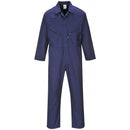Portwest Polycotton Zip Coverall - Navy - Medium (Regular) - C813NARM