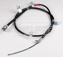 Borg & Beck Brake Cable Rear RH - BKB3829 fits RAV-4 III 09-