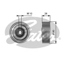 Gates DriveAlign Idler Pulley - T36778