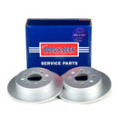 Borg & Beck Brake Disc Pair  - BBD4093 fits Honda Civic 1.6i 91- (EG,EH) R