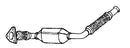 Klarius 391032 - Catalyst Type Approved  - Fits Mercedes MARCO POLO Camper (W447)