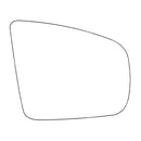 APEC Replacement Stick-On Wide Angle Vehicle Mirror Glass RHS - AMS2784A