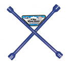 Streetwize Wheel Brace - 4 Way - Blue - SWWB3