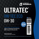 Ultratec VW-TEC ECO 0W30 - 20 Litre Engine Oil