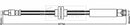 Borg & Beck Brake Hose  - BBH8537 fits PSA Nemo,Bipper 02/08-