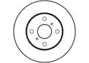 Disctech Brake Disc (Single) - Fits Toyota - ABD3464 - Front Axle